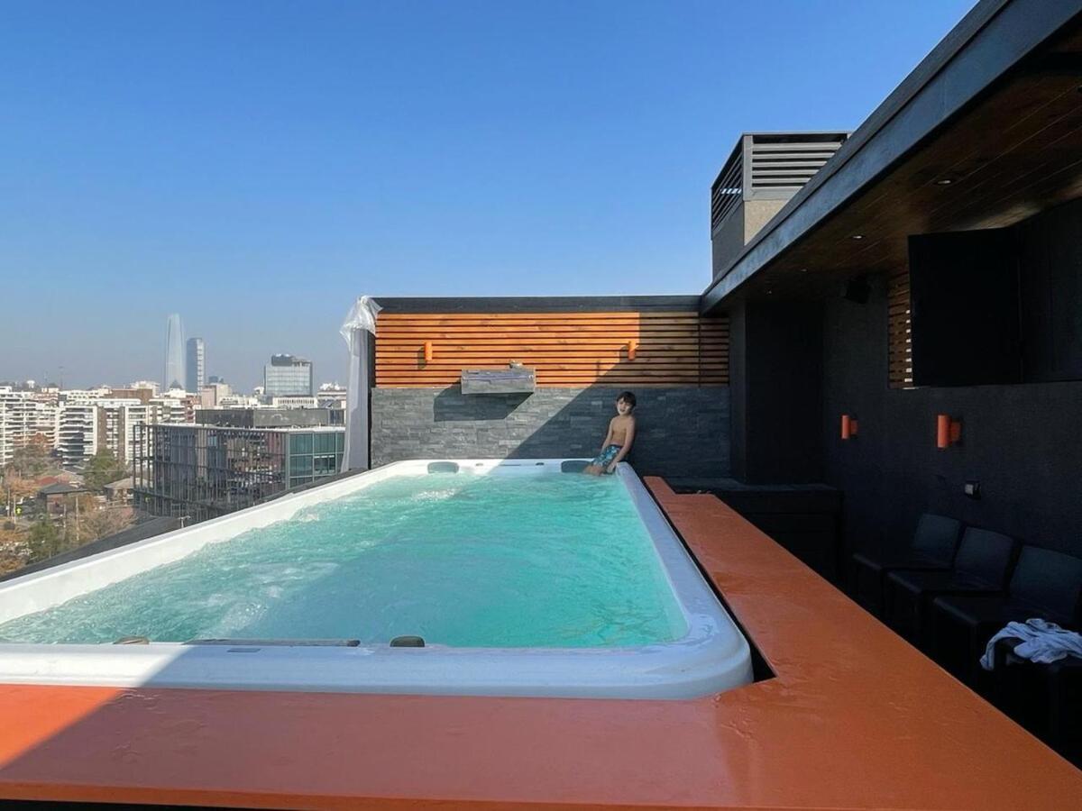 Luxury With Private Pool & Jacuzzi Apartamento Santiago